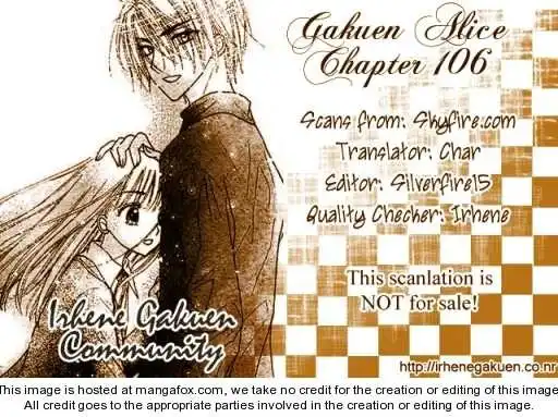 Gakuen Alice Chapter 106 1